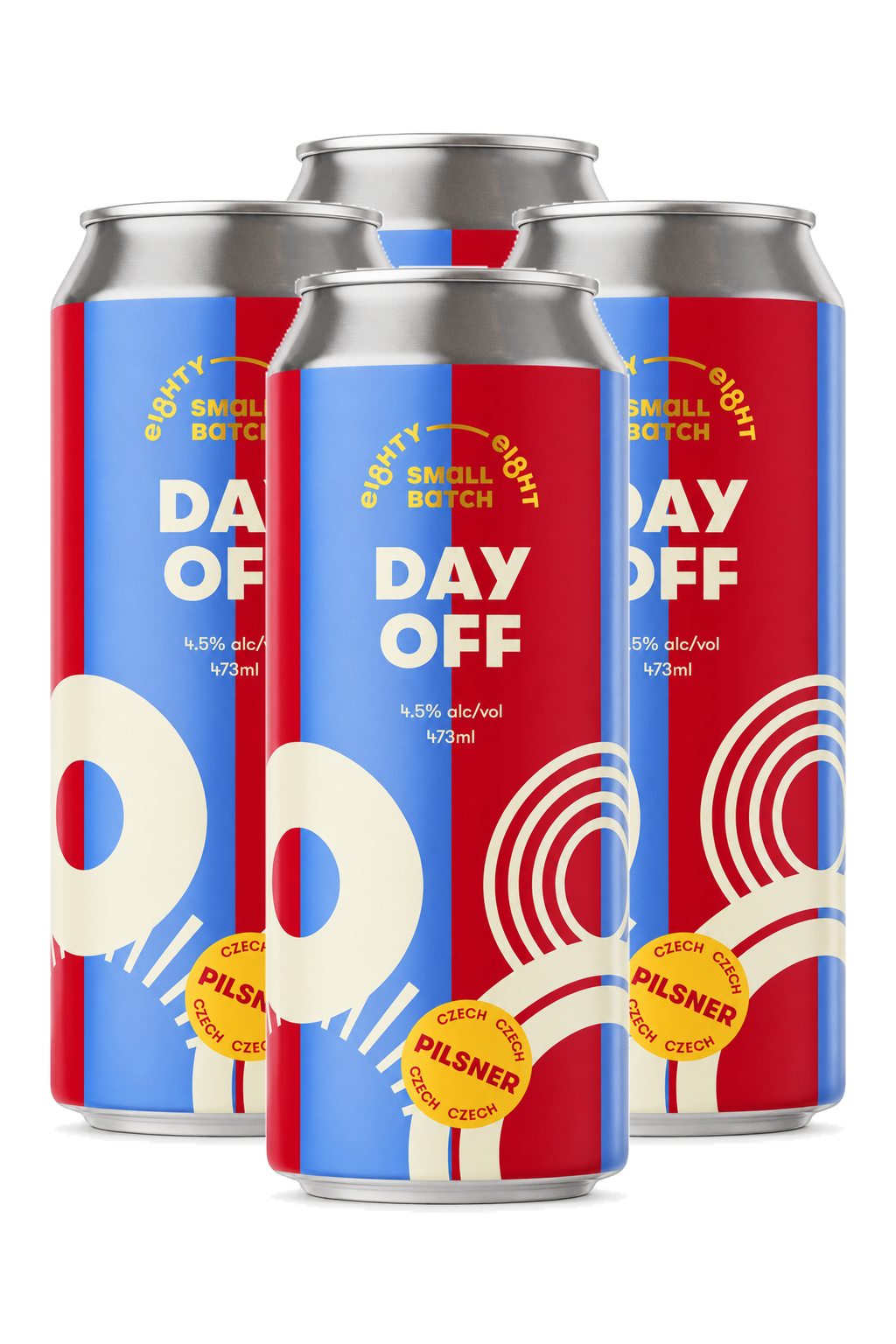 '88 Brewing Day Off Czech Pilsner — 4 x 473 ml