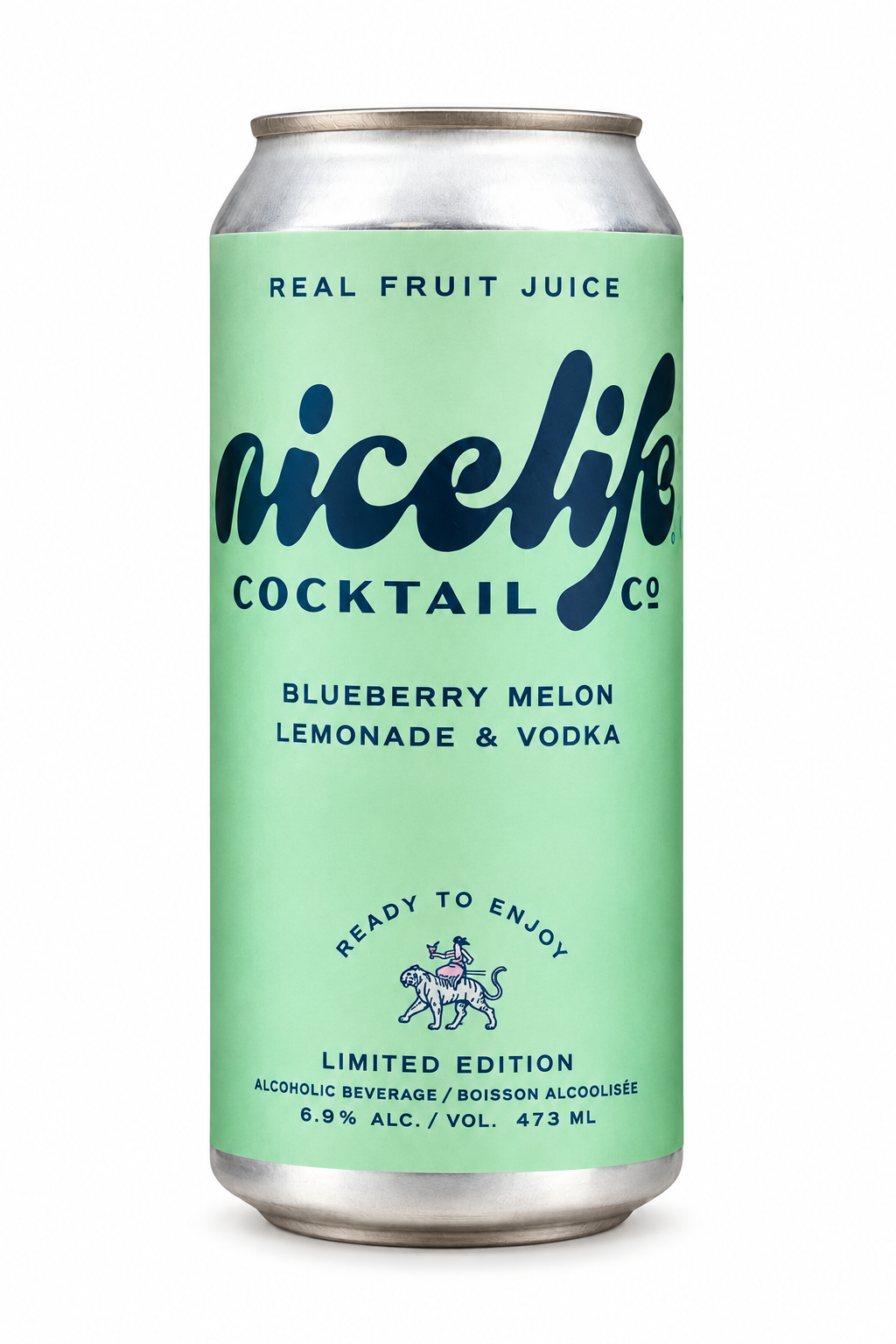Nicelife Blueberry Melon Lemonade — 473 ml
