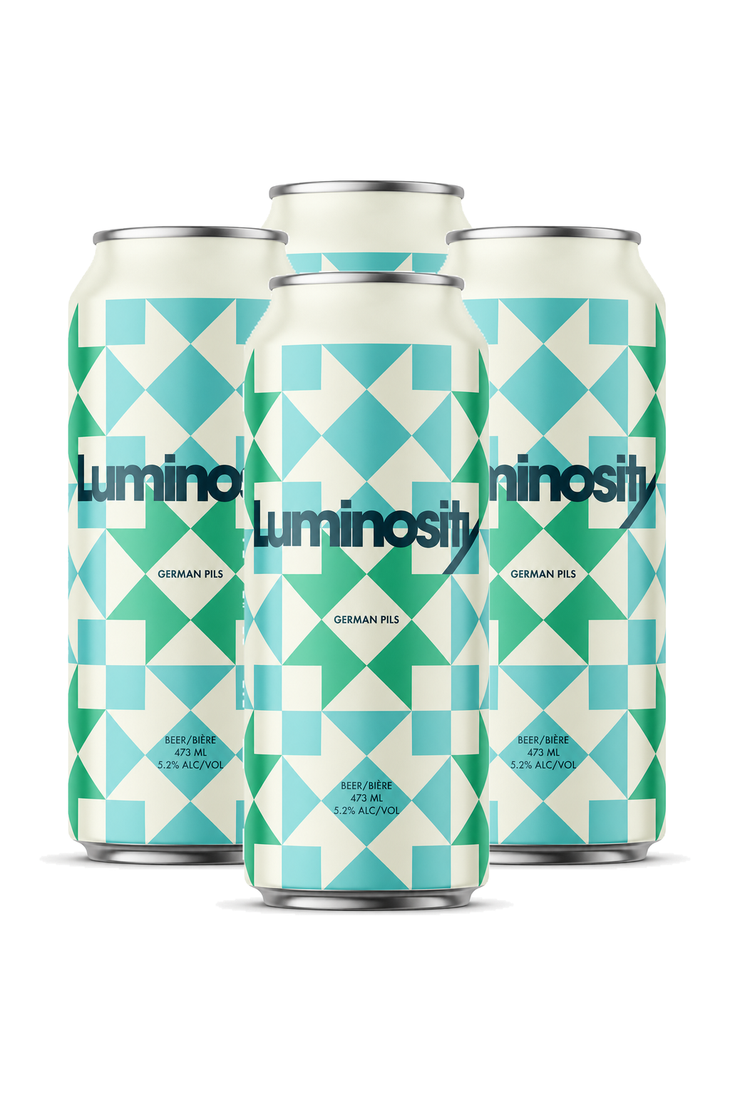 Cabin Brewing Luminosity German Pils — 4 x 473 ml