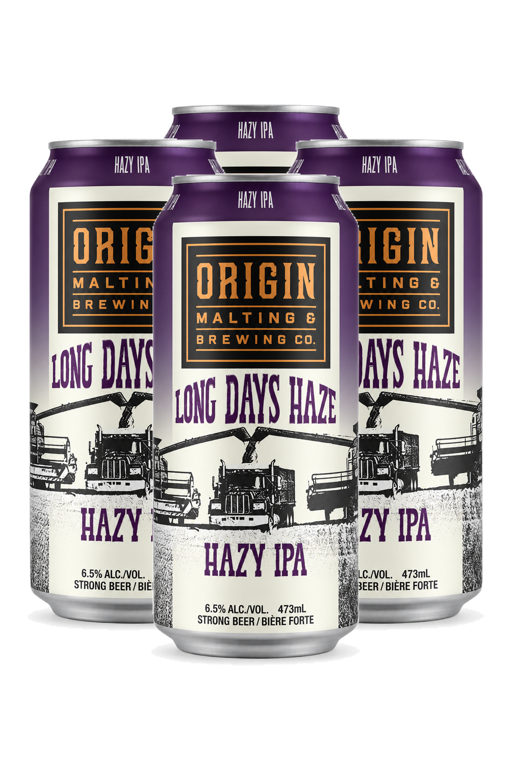 Origin Long Days Haze — 4 x 473 ml