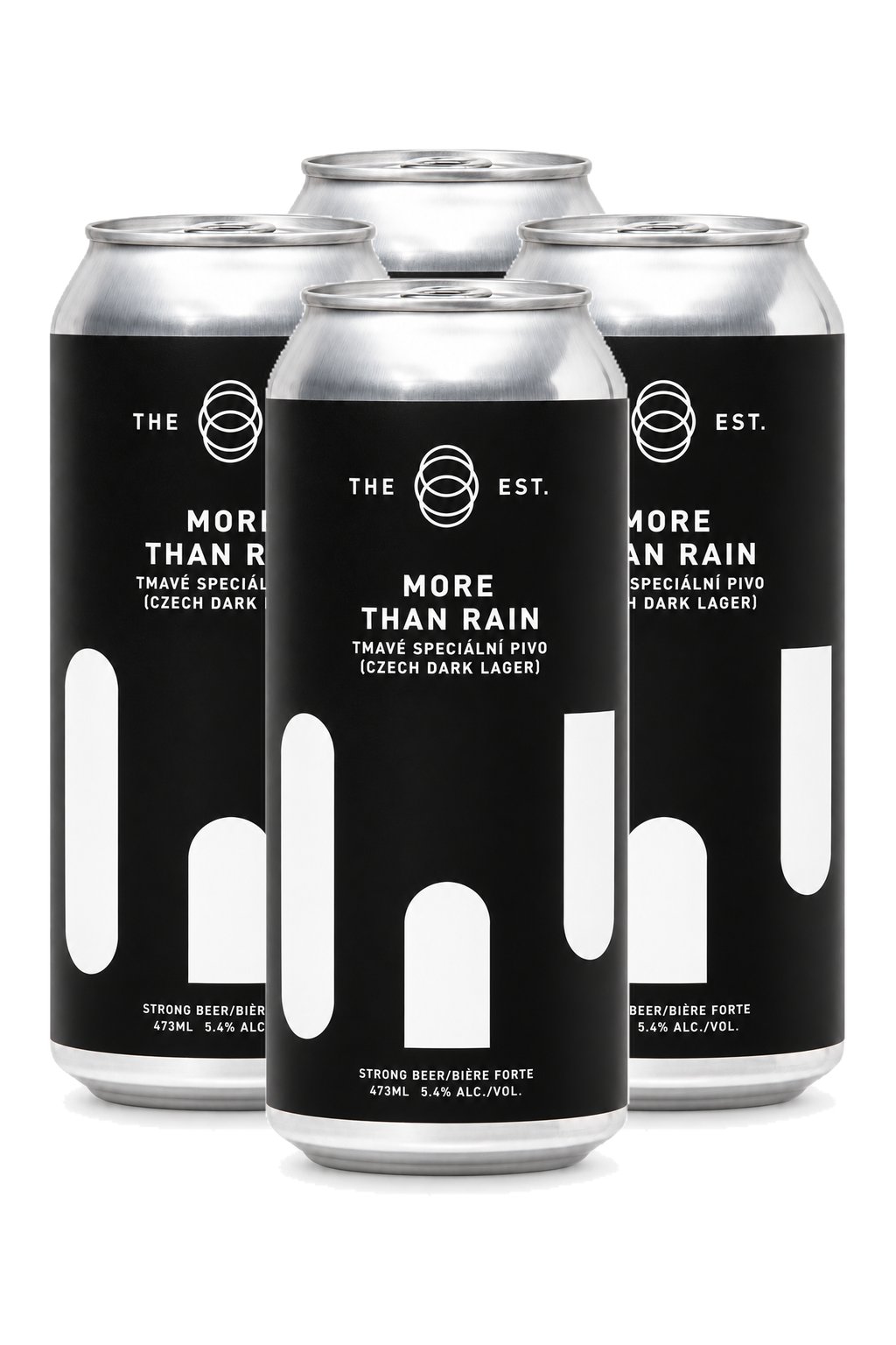 Establishment More Than Rain Czech Dark Lager — 4 x 473 ml