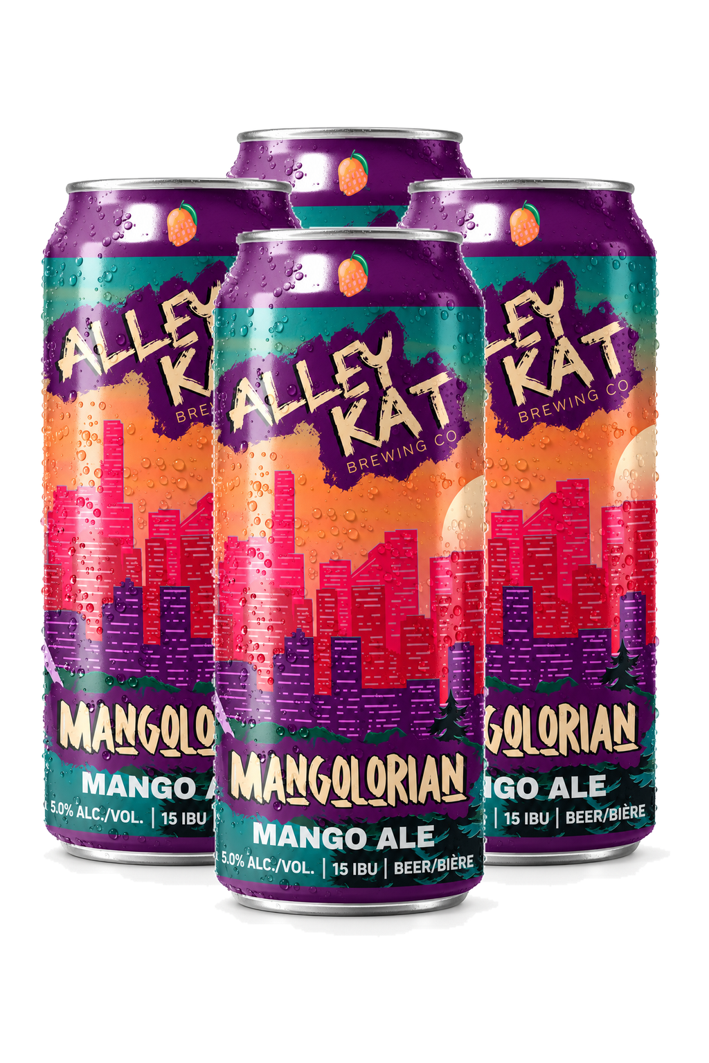 Alley Kat Mangolorian Mango Ale — 4 x 473 ml