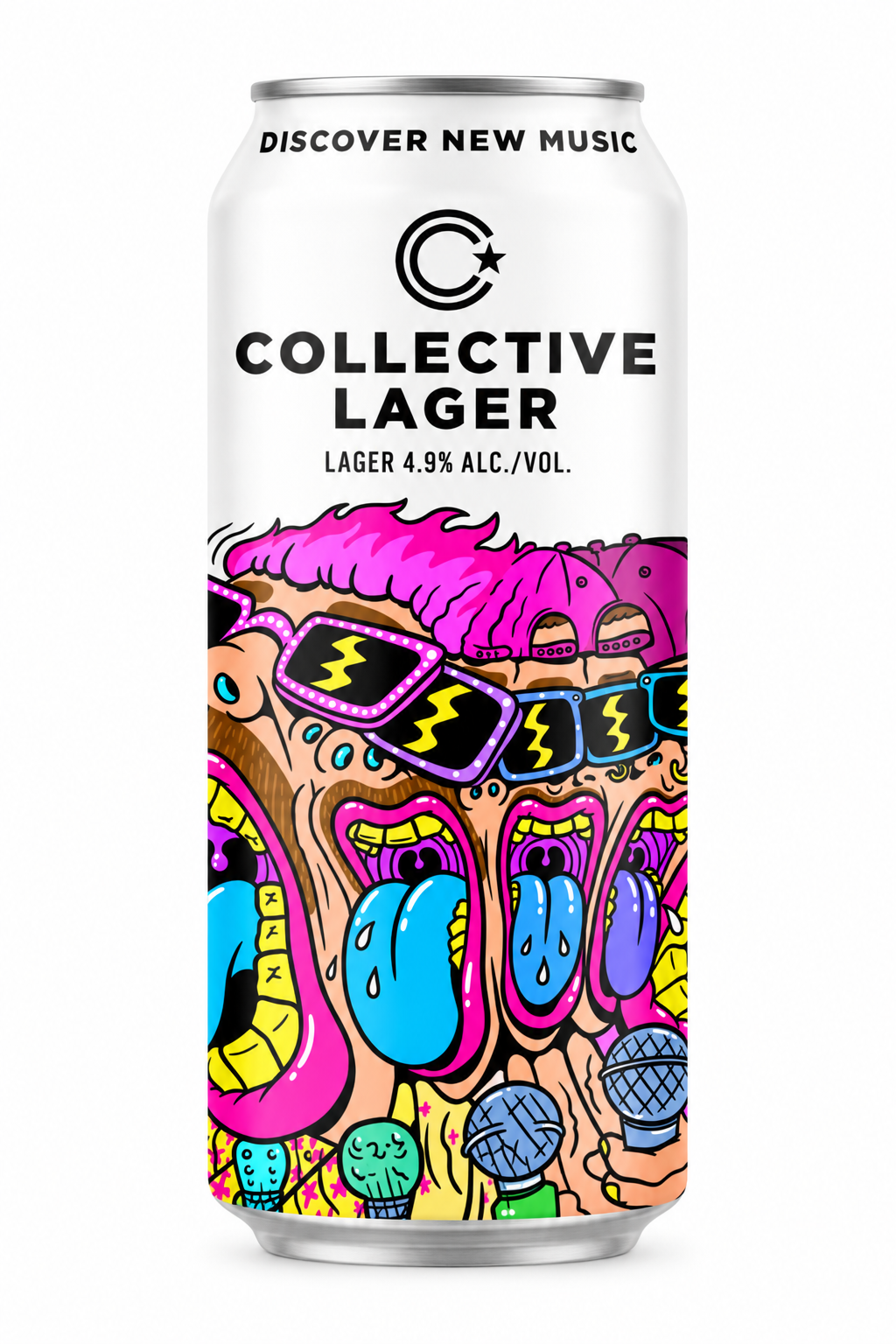 Collective Arts Lager Tall Cans — 473 ml