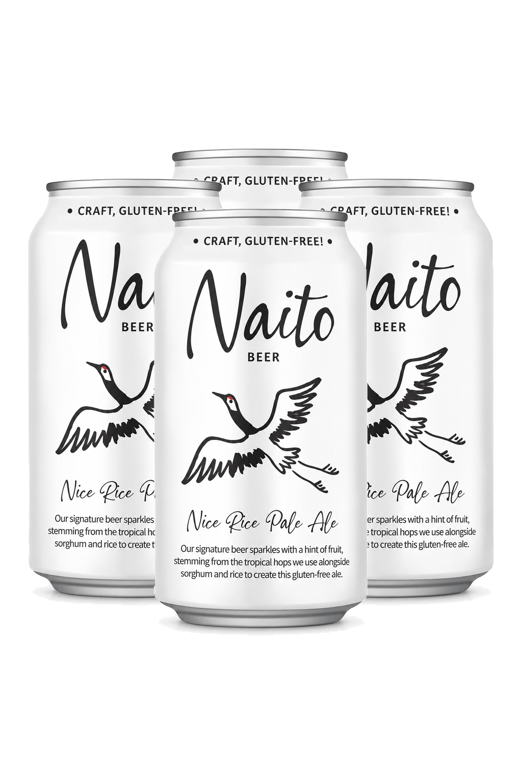Naito Gluten Free Rice Pale Ale — 4 x 355 ml