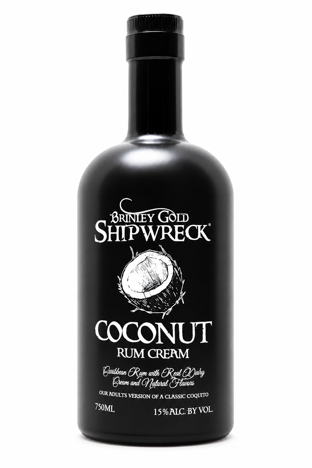 Brinley Shipwreck Coconut Rum Cream — single container
