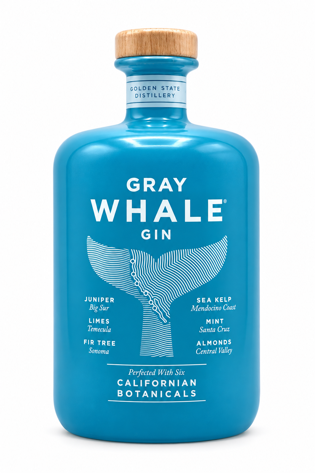 Gray Whale Gin — single bottle
