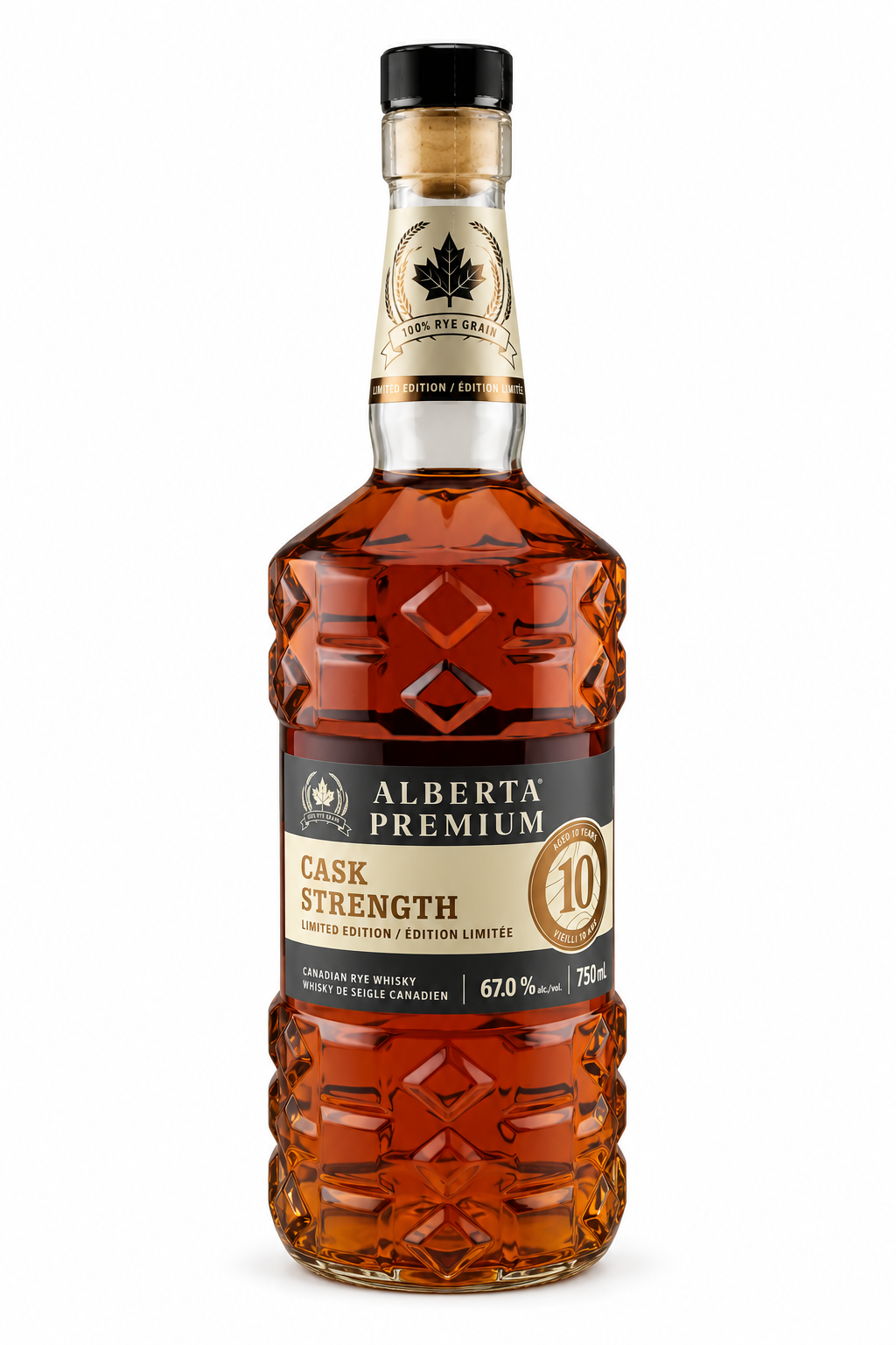Alberta Premium Cask Strength 10 YO — single bottle
