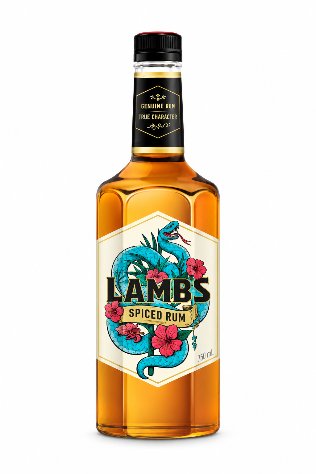 Lamb's Spiced Rum 750 ml — single bottle