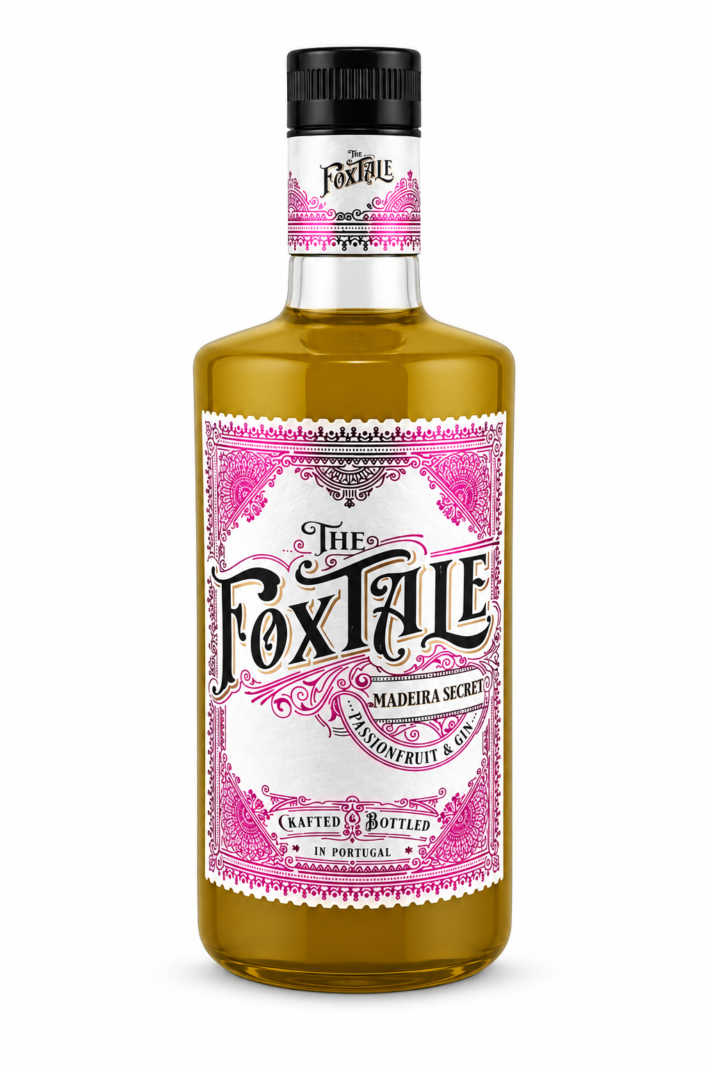 The Foxtale Passionfruit Gin — single bottle