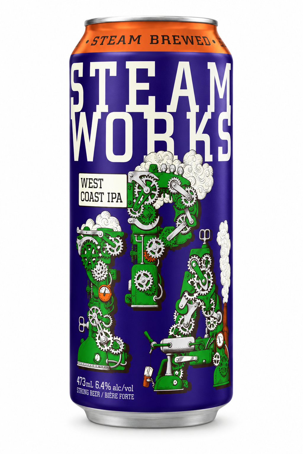 Steamworks - West Coast IPA — 473 ml