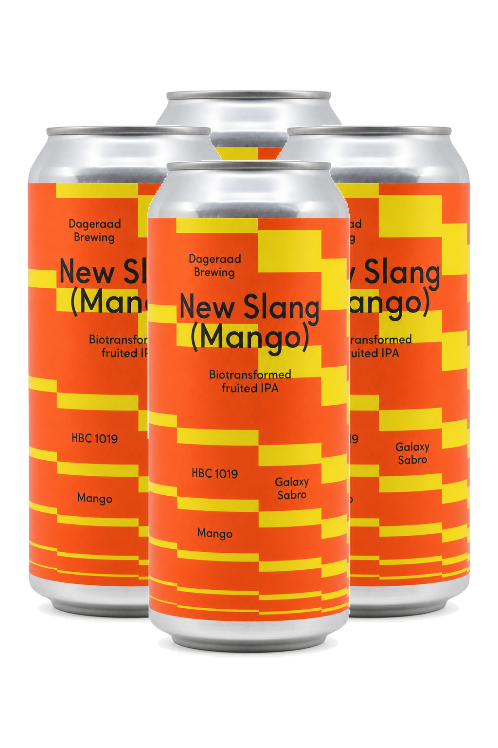 Dageraad New Slang Mango Fruited IPA — 4 x 473 ml