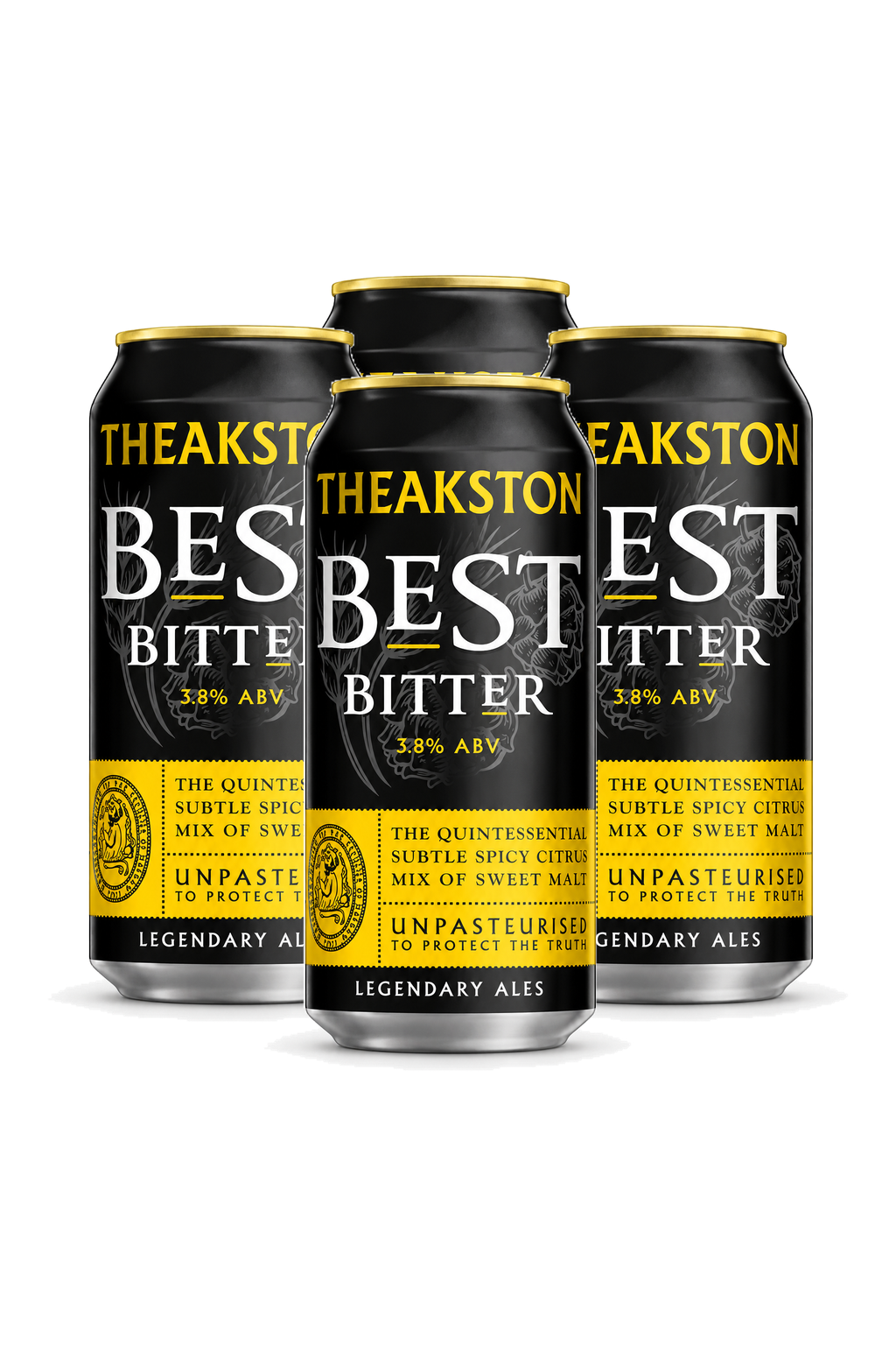 THEAKSTON BEST BITTER — 4 x 440 ml