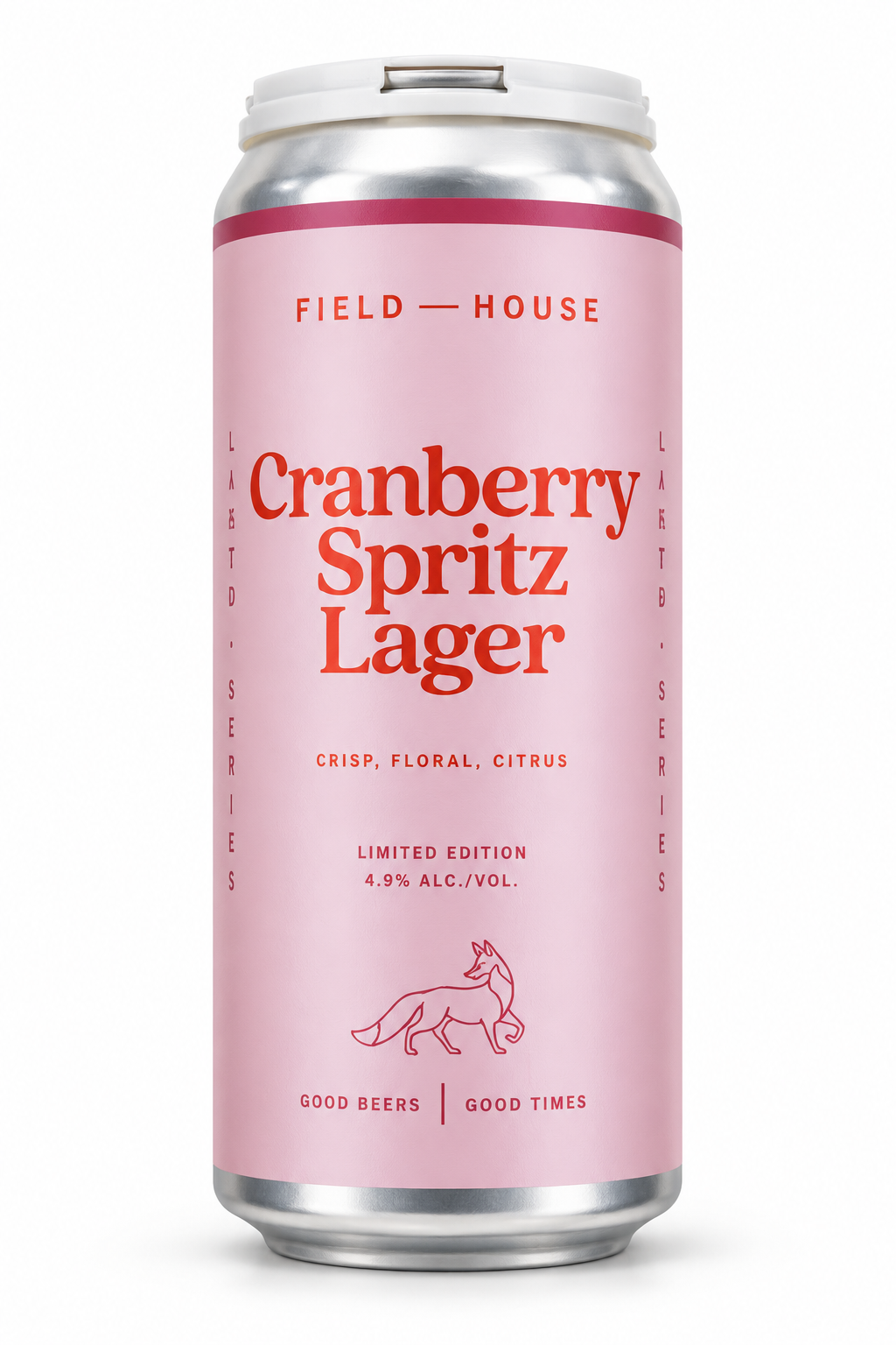 Field House Cranberry Spritz Lager — 473 ml
