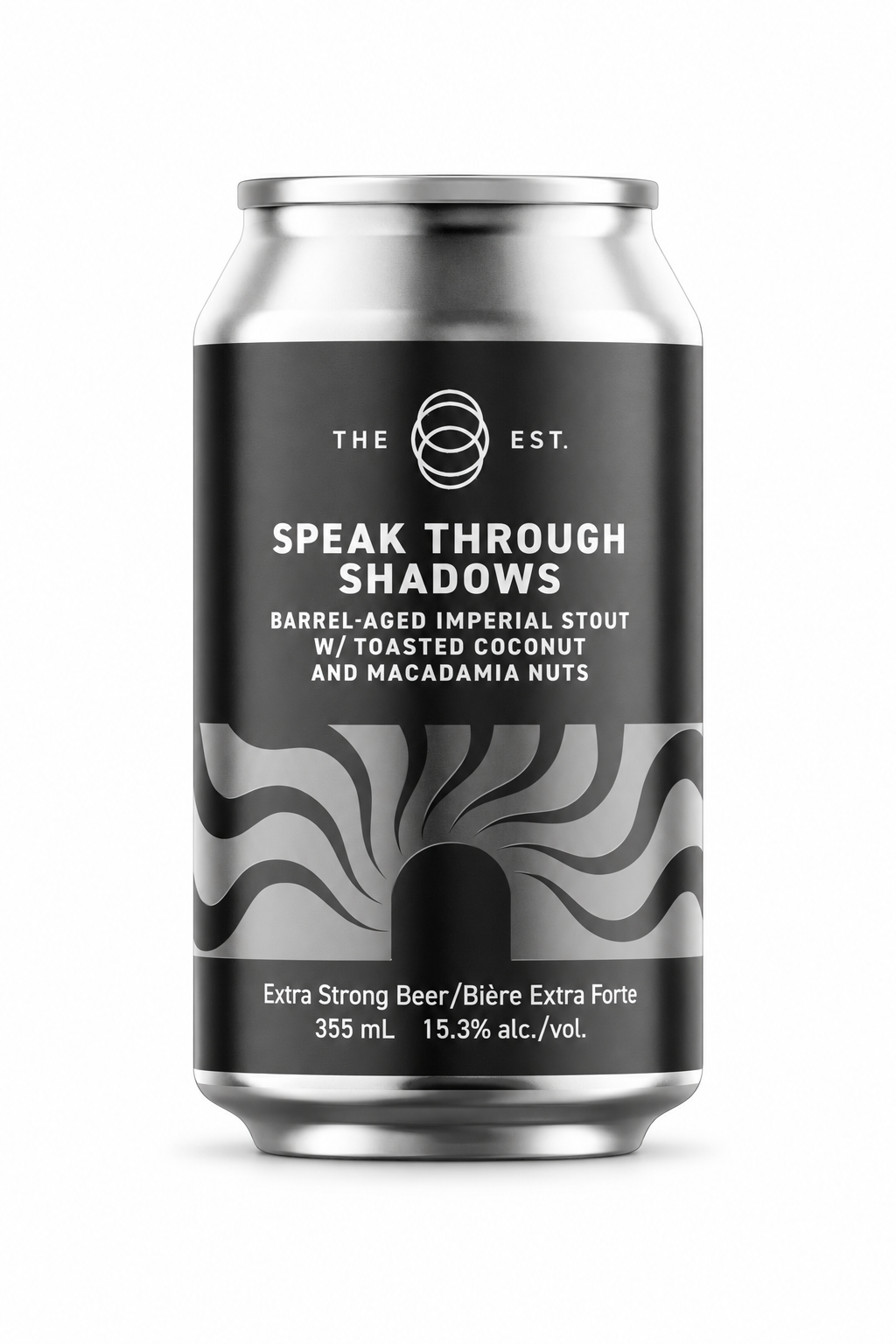 Establishment Speak Through Shadows Imperial Stout w/ Coconut and Macadamia — 355 ml