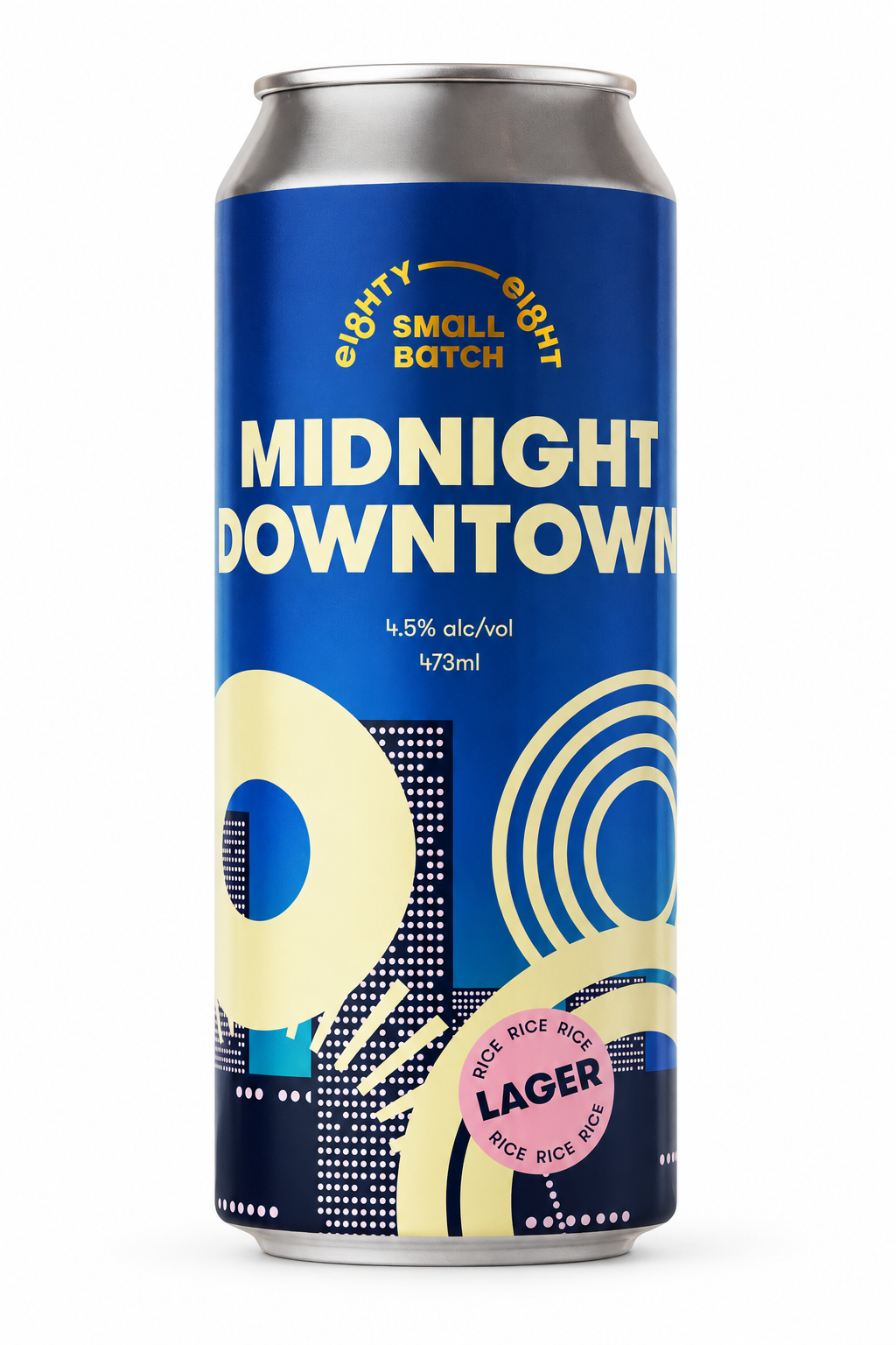 '88 Midnight Downtown Rice Lager — 473 ml