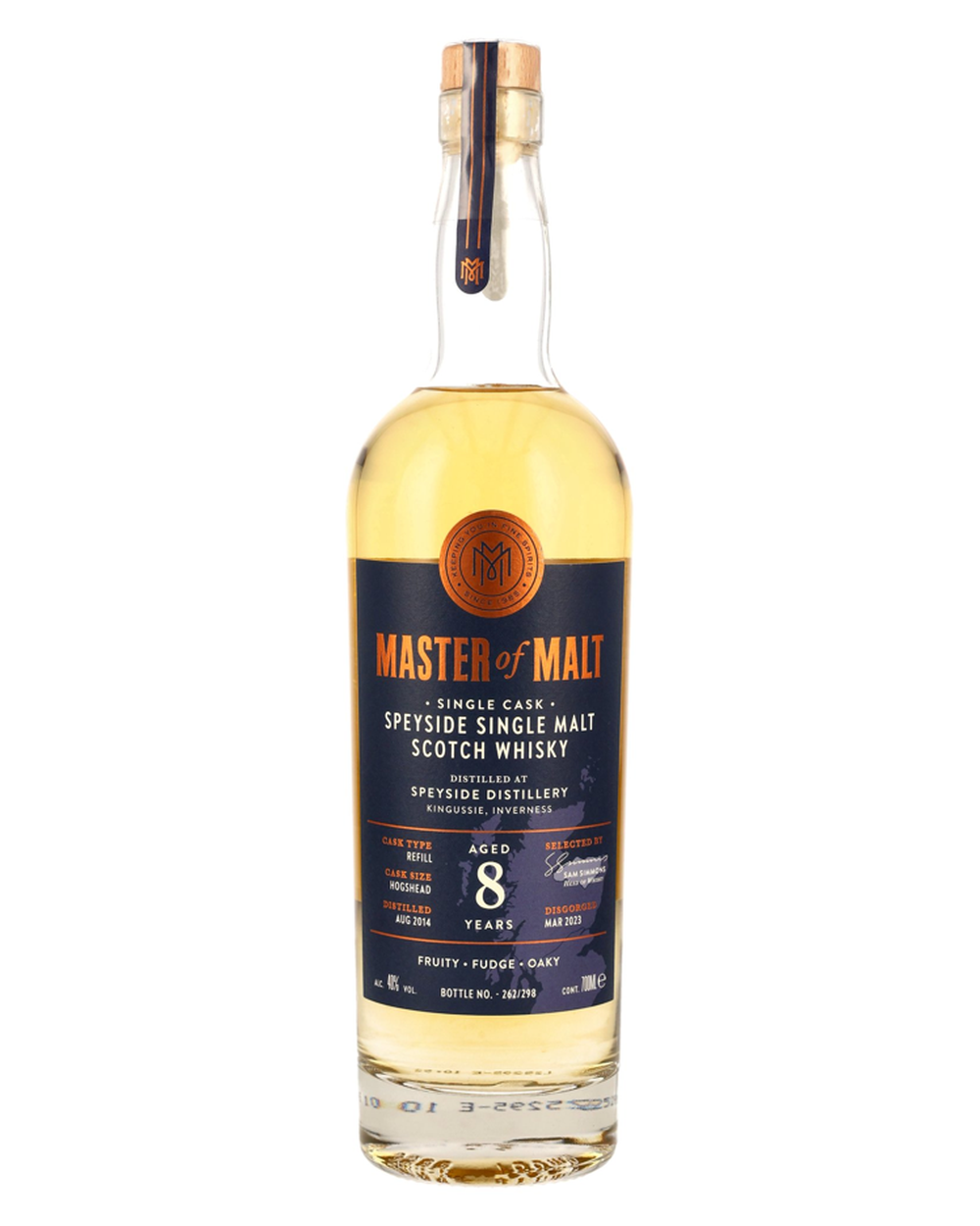 Master of Malt Speyside Distillery 8 Year Old