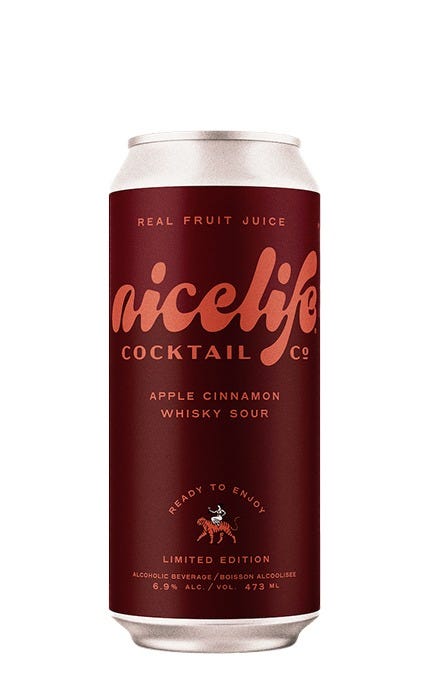 Nicelife Apple Cinnamon Whisky Sour