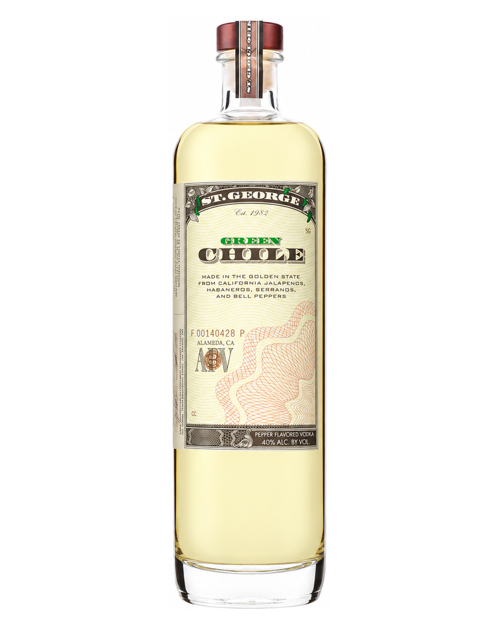 St. George Green Chile Vodka